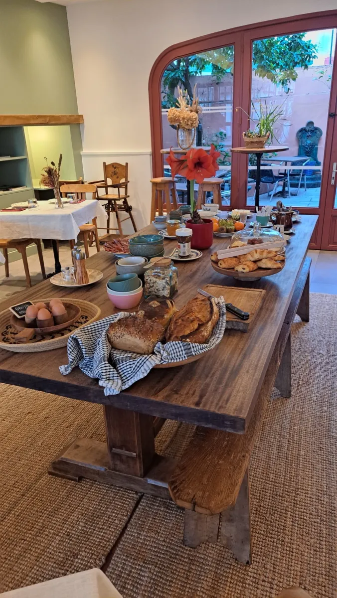 Buffet petit-déjeuner Maria Christina